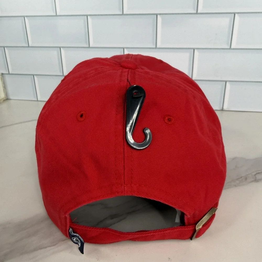 Los Angeles Clippers Hat Cap Strap Back Mens Red 47 Basketball Dad Hat Clean Up
